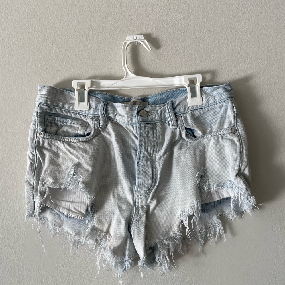 Free People Denim Shorts